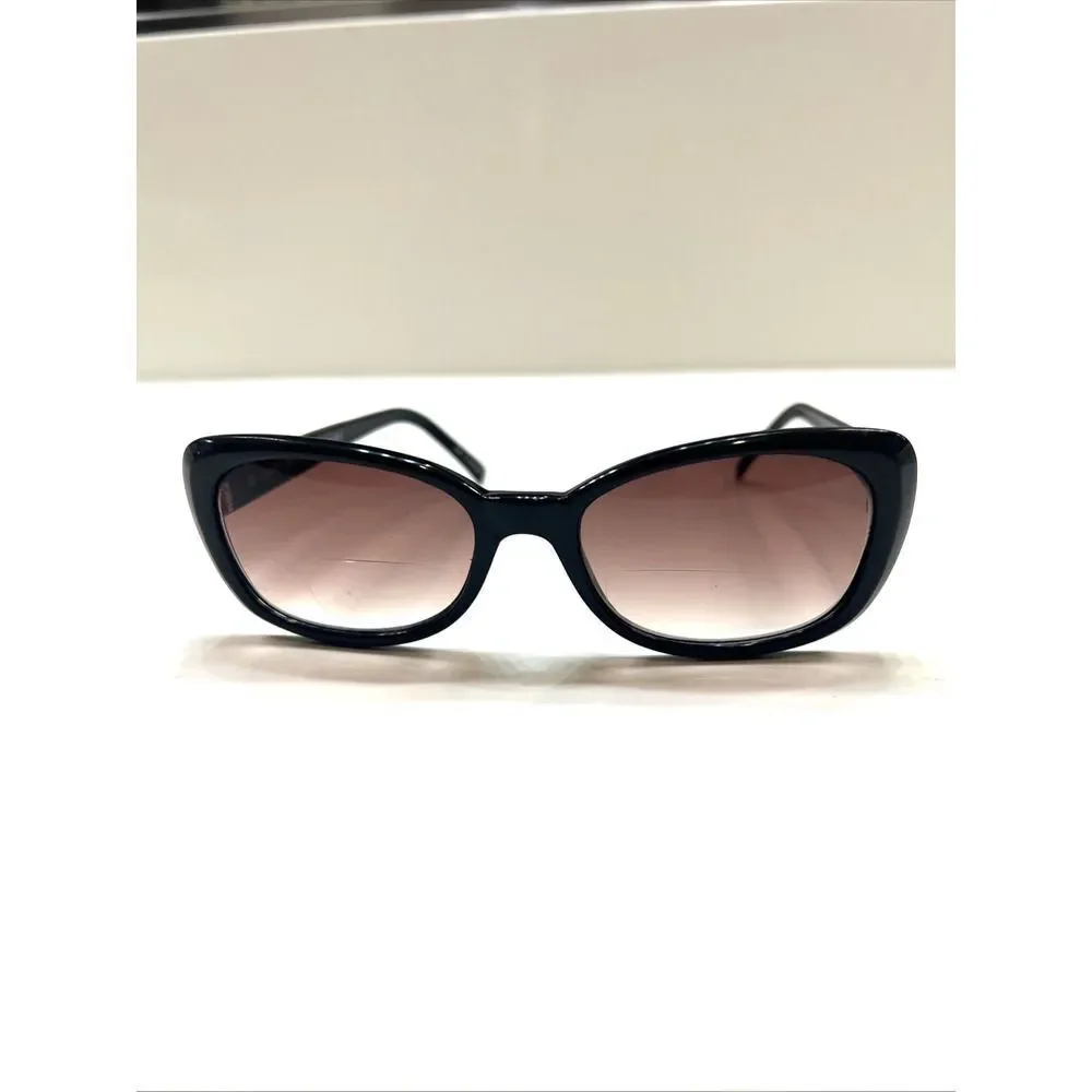 Adrienne Vittadini Eyeglasses Frame Womens 54-18-140 Plastic Full Rim Black